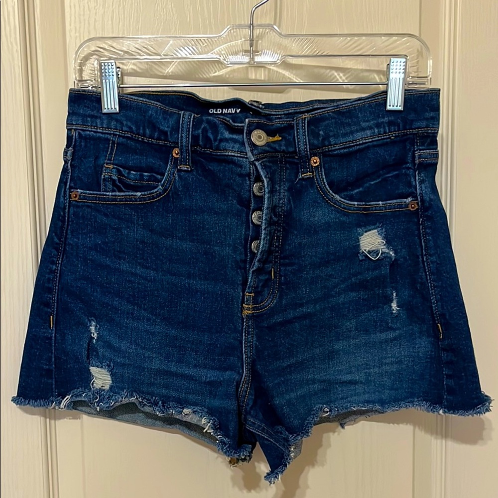 Old Navy Distressed High-Waisted